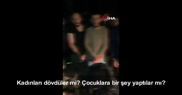 Yunan askerlerinin darp edip yağmaladığı göçmenlere Mehmetçik sahip çıktı
