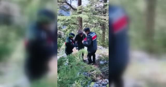 4 gün çimen yiyerek hayatta kaldı