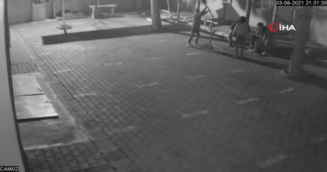 Akıl almaz görüntü, neden yaptığını hiç kimse anlamadı