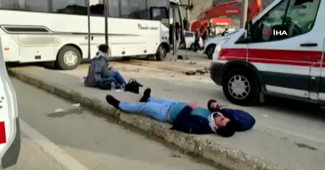 Bursa'daki tır faciasına saniyeler kala yeni görüntüler ortaya çıktı