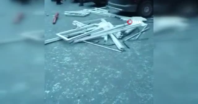 Gaziosmanpaşa’da doğalgaz patlaması: 1 yaralı