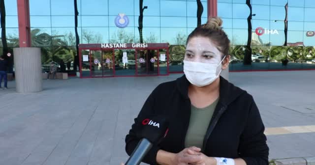 Güzellik merkezinde yüzünü yaktılar