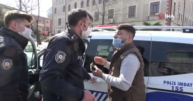 İstanbul Valiliğinden 'Doğum yapmış eşi için para çekmeye çıkan vatandaşa ceza' videosuna açıklama