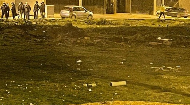 İşte Kilis'e roketin düşüş anı