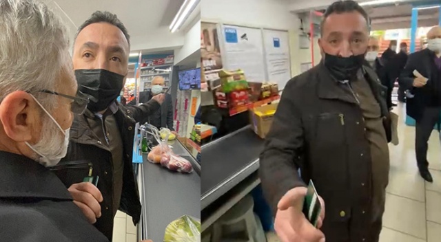Kadıköy’de sosyal mesafe kuralını hatırlatan müşteriye “seni süzgece çeviririm” diyerek bıçakla tehdit etti