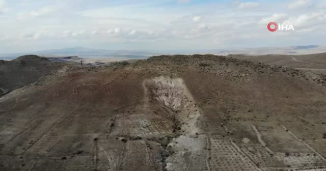 Kapadokya’nın 'uzaydan görülen figürleri' havadan görüntülendi