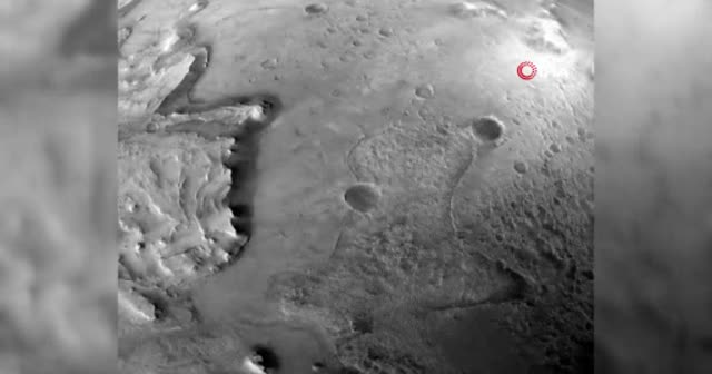NASA, uzay aracının Mars'a iniş anına ait yeni görüntü yayınladı