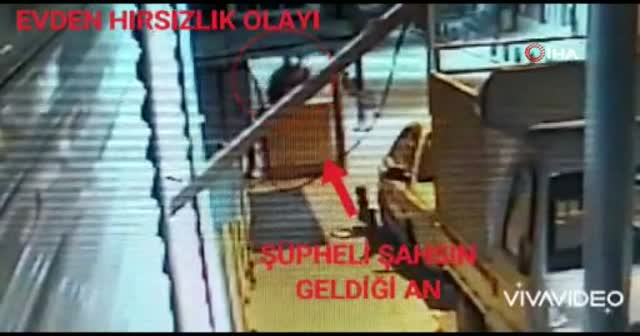 Örümcek Adam gibi hırsız