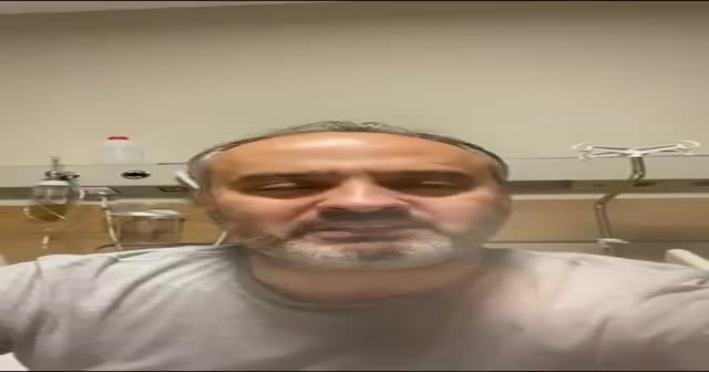 Alinur Aktaş, hastaneden video paylaştı