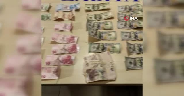 Dilencinin üzerinden 10 bin TL çıktı