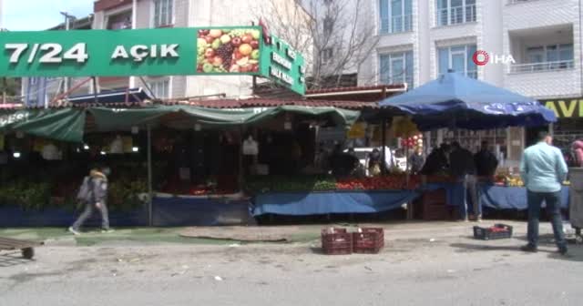 Esenyurt'ta manava arabanın dalma anı güvenlik kamerasında
