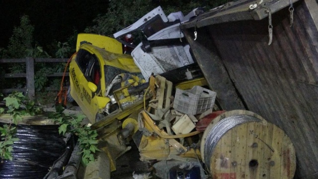 Freni boşalan vinç 11 araca çarptı: 4 kişinin öldüğü kaza anı kamerada