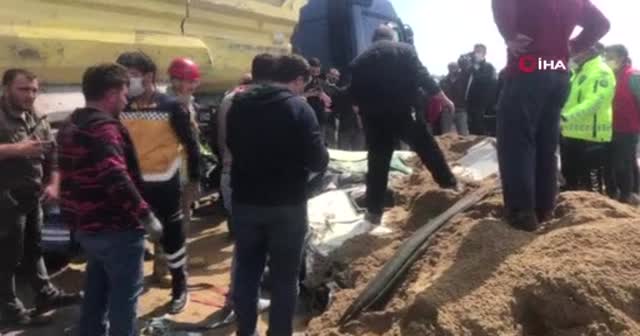 Kumburgaz TEM’de hafriyat kamyonu dehşeti: 1 ölü