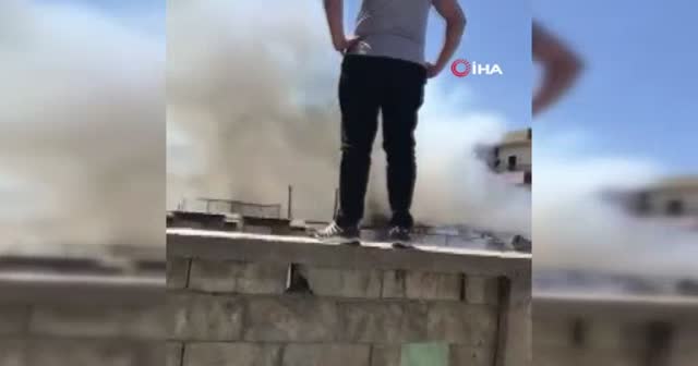 Lübnan'da mülteci kampında çıkan yangında bir bebek hayatını kaybetti