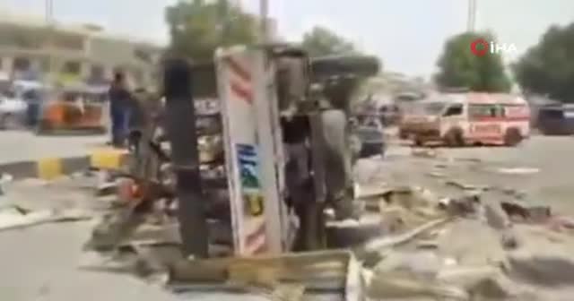 Pakistan'da patlama: 3 ölü, 6 yaralı