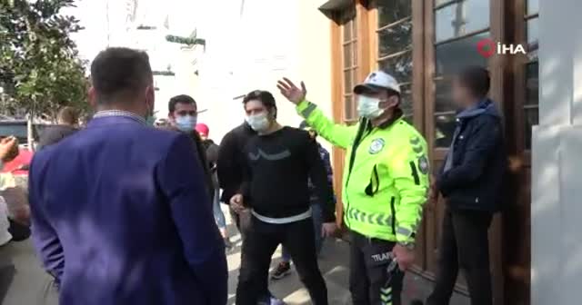 Taksim’de valelerle sokakta kalan gencin kavgası