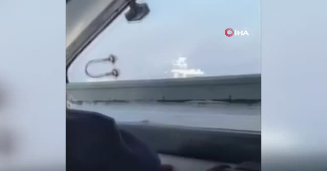 Türk Sahil Güvenlik botu, mültecileri ölüme terk eden Yunan botuna böyle müdahale etti