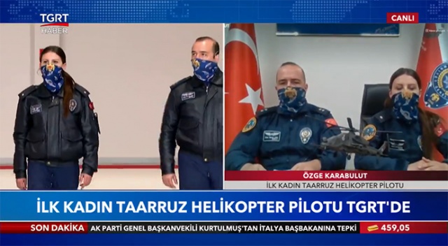 Türkiye'nin ilk kadın taarruz helikopter pilotu