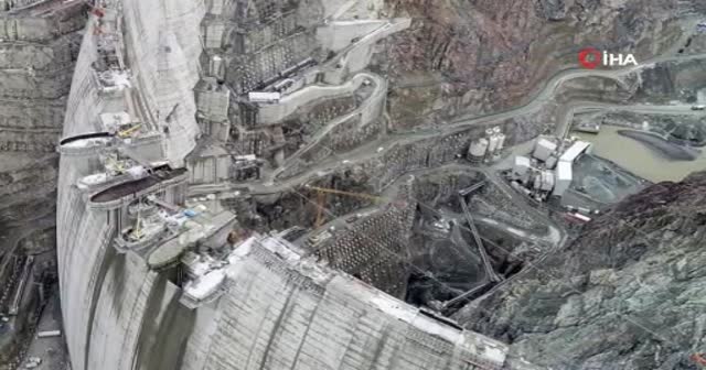 Yusufeli Barajının son hali paylaşıldı