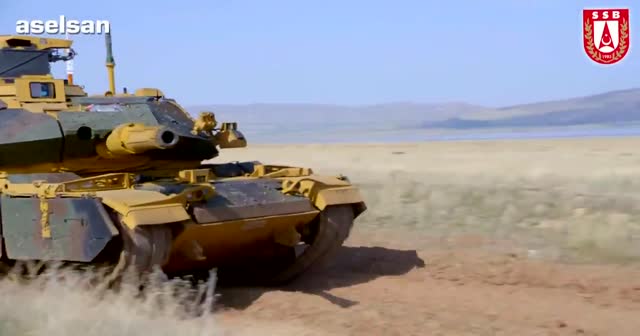 ASELSAN'ın VOLKAN-M Atış Kontrol Sistemi tankla test edildi