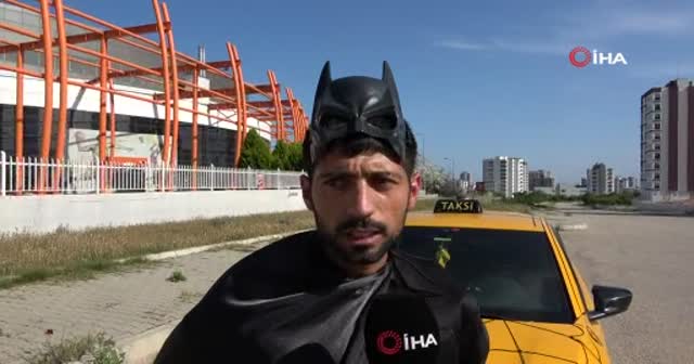 Bu da ‘Batman’ taksici