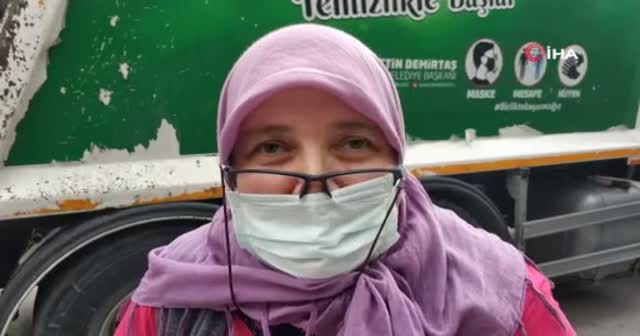 Çöpte pırlanta yüzükleri aradılar