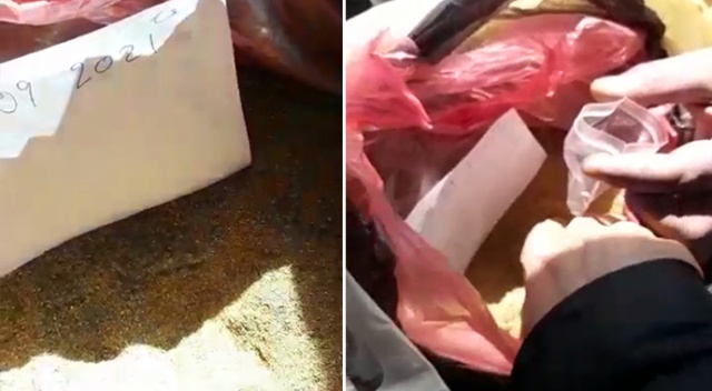 Pirinç tozunu toz altın diye satmaya çalıştılar