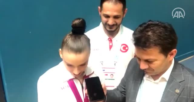 Türkiye'nin 'altın kızına' Erdoğan'dan tebrik telefonu
