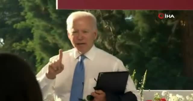 Biden'dan muhabire 'ısrarlı soru' azarı