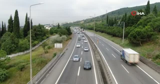 9 günlük bayram tatilinin ilk gününde TEM’de yoğunluk