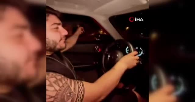 Murat Övüç'ün oğlu trafikte dehşet saçtı