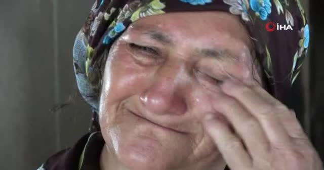 Aladağ'da yanan ormanlık alanlar drone ile görüntülendi