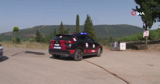 Aydos Ormanı'nda drone destekli denetim