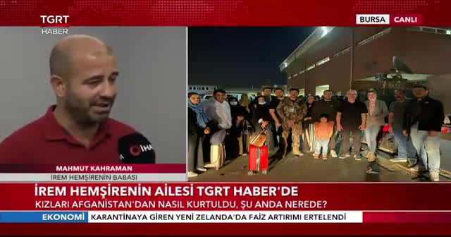 TGRT Haber'in yardım çığlığını ekrana getirdiği İrem hemşireyi Mehmetçik kurtardı