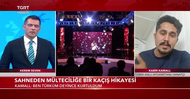 Ünlü Özbek Sanatçı Afganistan'dan Kaçışını TGRT Haber'e anlattı