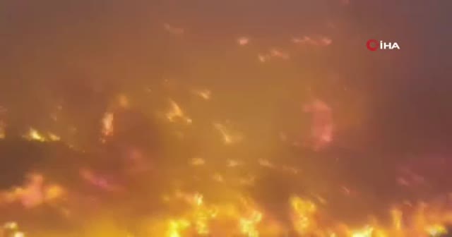 Yunanistan yanıyor! Başkentin kuzeyindeki alevler giderek yayılıyor