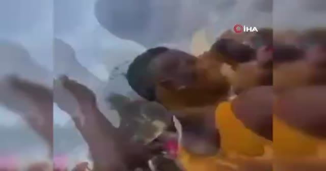 Gine Cumhurbaşkanı Conde'den yeni görüntüler