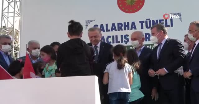 Küçük Fatma Zehra'nın Erdoğan sevgisi