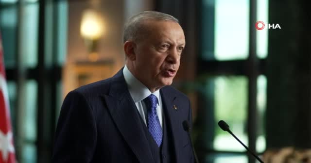 Erdoğan'dan iklim mesajı: Tüm ülkelerin elini taşın altına koyması şart