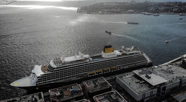 Galaport İstanbul’a dev yolcu gemisi yanaştı: Adeta 5 yıldızlı otel gibi