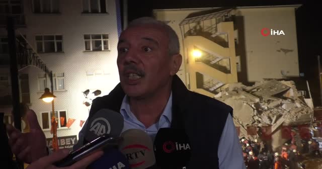 Malatya'da göçükten kendi imkanlarıyla çıktı: Tabya üzerimize çöktü