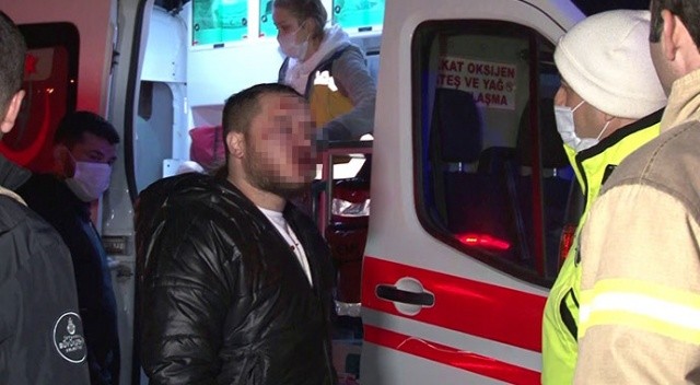 Kazada yaralanan yolcudan ilginç tepki: Çek kanka güzel çek