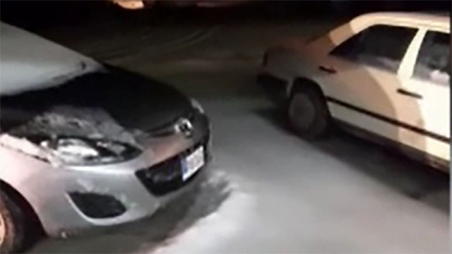 KKTC’de yoğun kar nedeniyle yollar kapandı