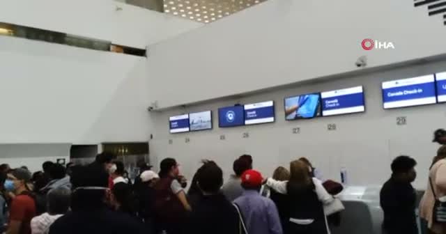 Pilotlar Covid, havaalanı tıklım tıklım