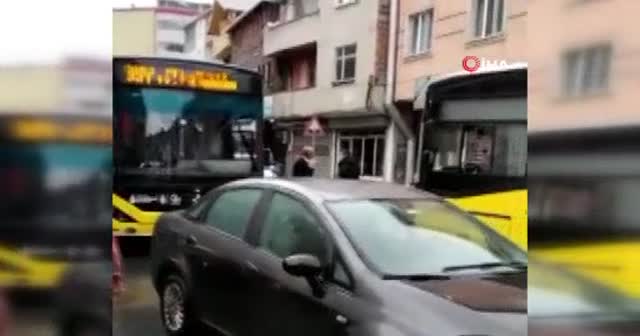 Trafik magandaları yine sahnede: İETT şoförüne dehşeti yaşattı