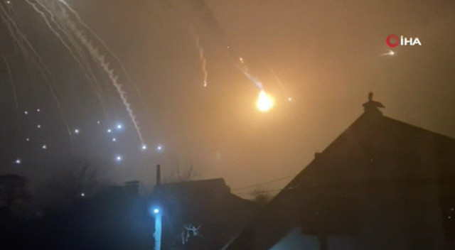 Kiev bombardıman altında