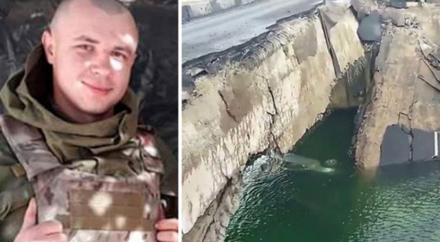 Ukraynalı denizci Rus tanklarını durdurmak için kendisiyle birlikte köprüyü havaya uçurdu