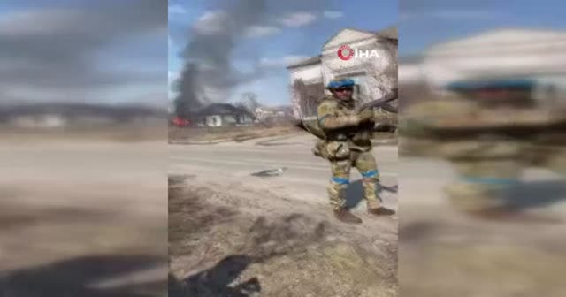 ABD'li askerler Ukrayna saflarında savaşırken görüntülendi