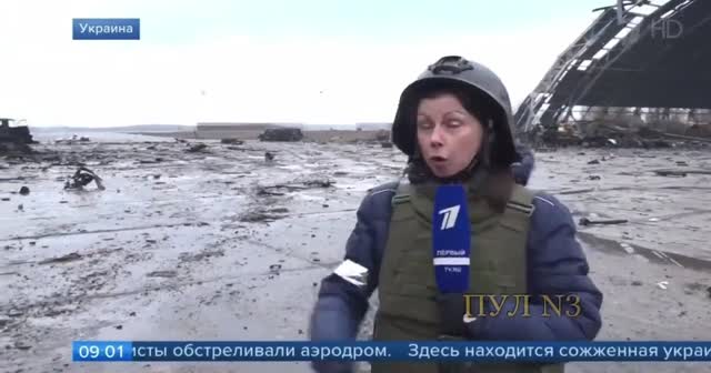 Dünyanın en büyük uçağıydı: Rusya'nın bombaladığı Antonov 225'in son hali ortaya çıktı