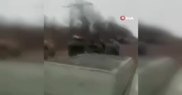 Harkov’da Rus askerleri rehin alındı